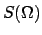 $S(\Omega)$