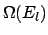 $\Omega(E_{l})$
