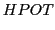$\displaystyle HPOT$